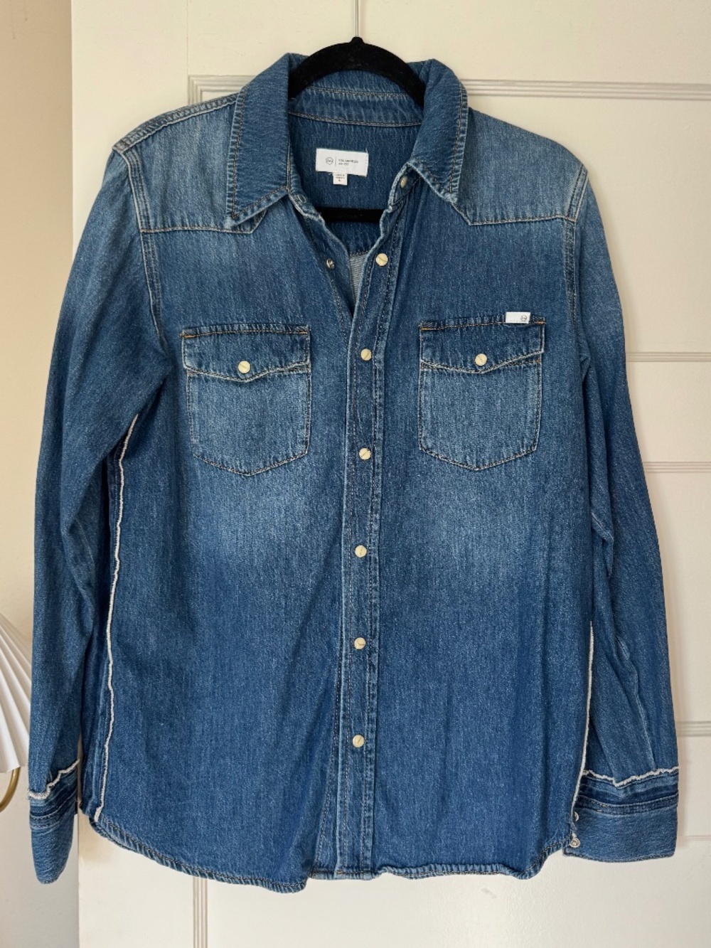 AG Jean Denim Button Down Top